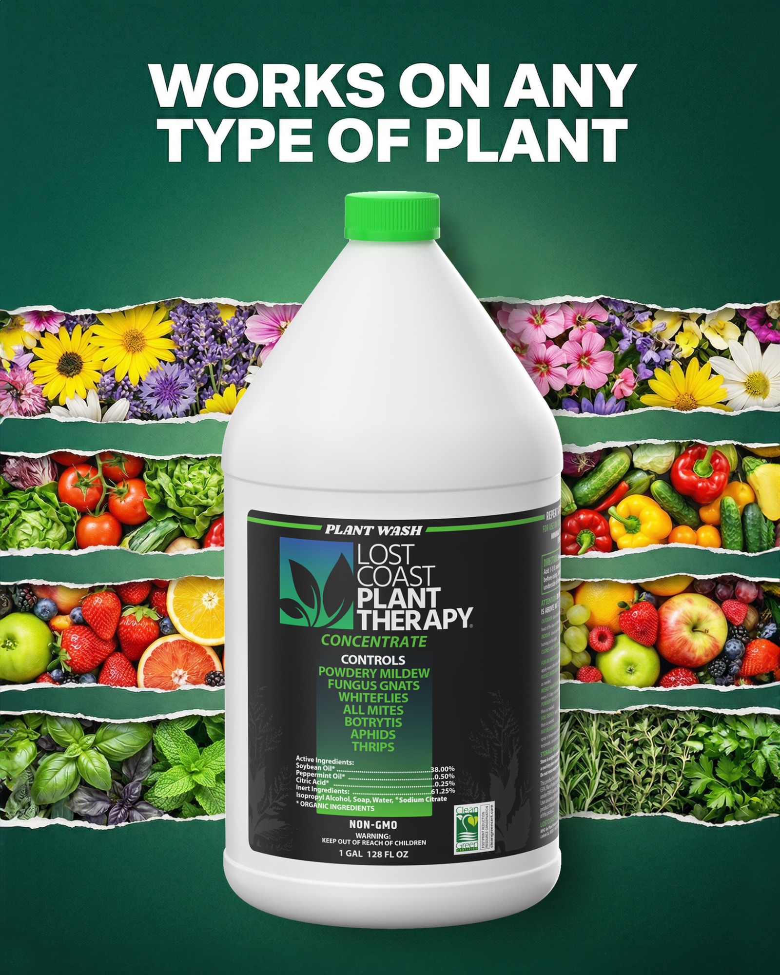 Lost Coast Plant Therapy Concentrate beside plant inspection tools